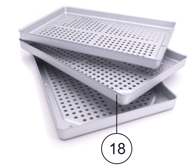 Aluminium Tray 22L Classic/Futura